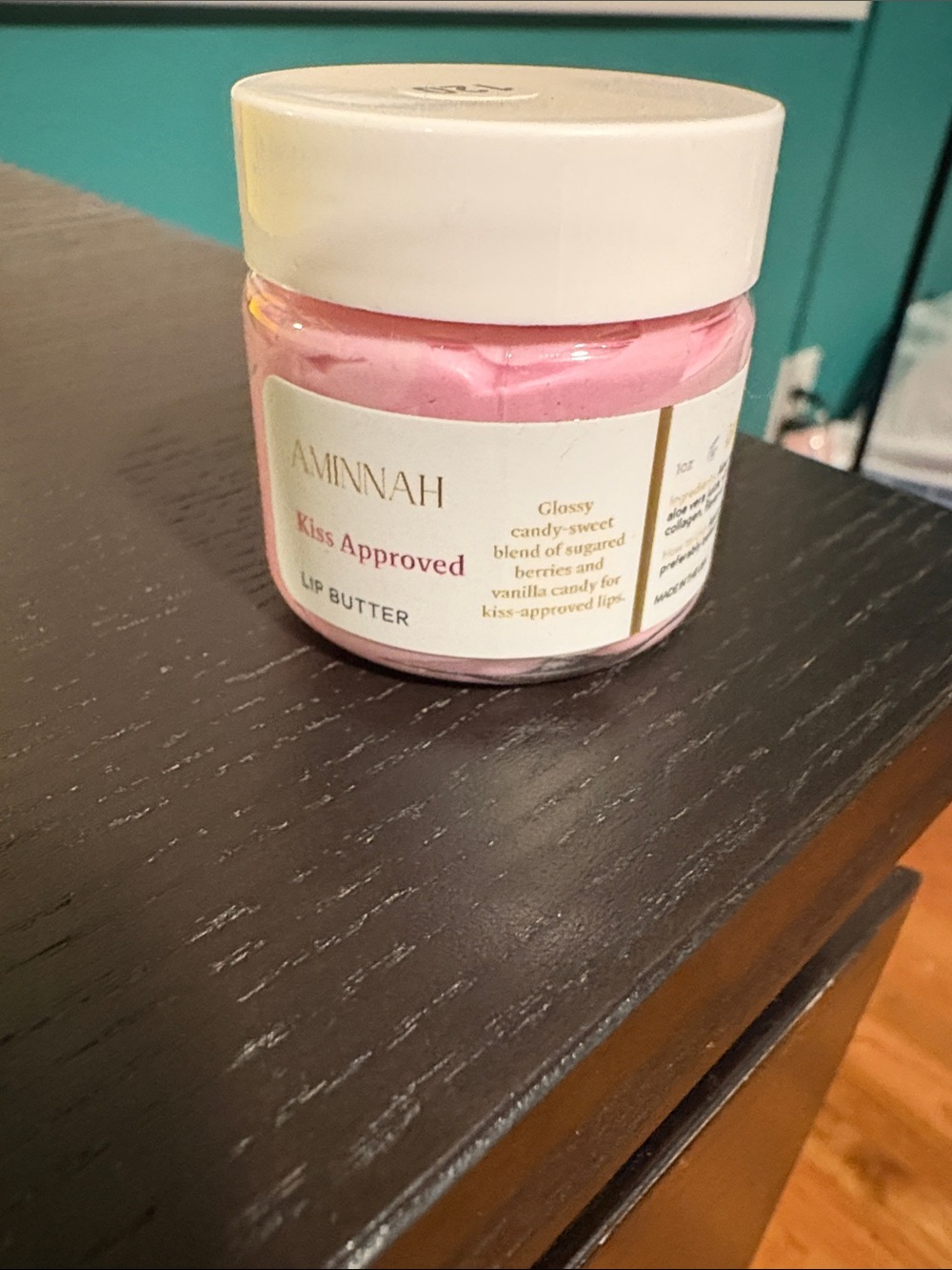 Aminnah Kiss Approved Pink Lip Butter